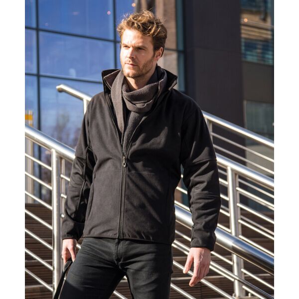 Osaka combed pile softshell jacket Thumbnail