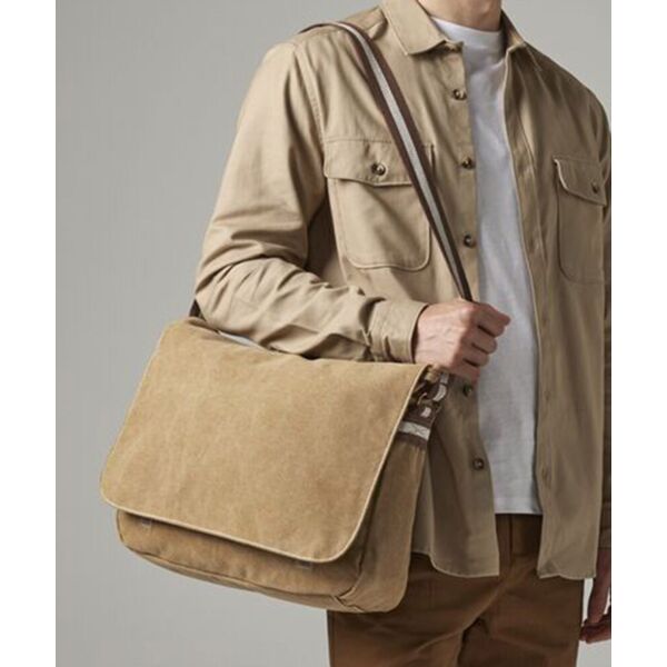 Vintage canvas despatch bag Thumbnail