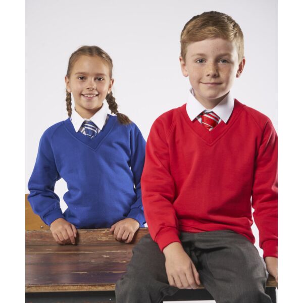 Kids Coloursure™ v-neck sweatshirt Thumbnail