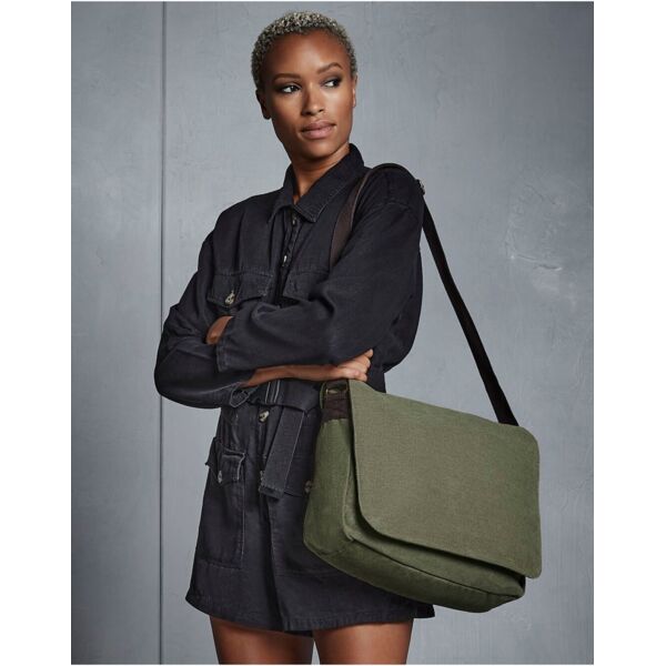 Vintage Canvas Despatch Bag Thumbnail