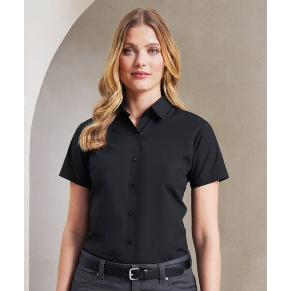 Women's supreme poplin short sleeve shirt Thumbnail