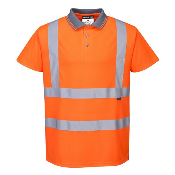 Hi-vis short sleeved polo (S477/RT22) Thumbnail
