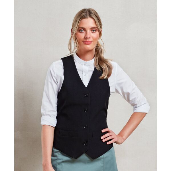 Women's lined polyester waistcoat Thumbnail