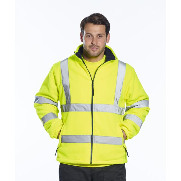 Hi-vis mesh-lined fleece (F300) Thumbnail