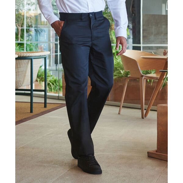 65/35 flat fronted chino trousers Thumbnail