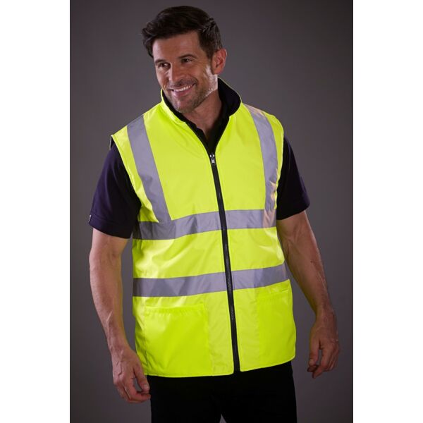Hi-Vis Reversible Fleece Vest Thumbnail