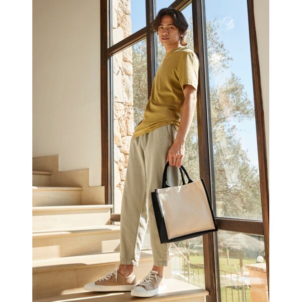 Printers' Midi Jute bag Thumbnail