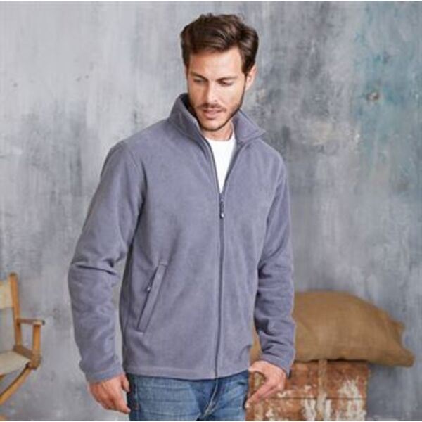 Zip-through microfleece jacket Thumbnail