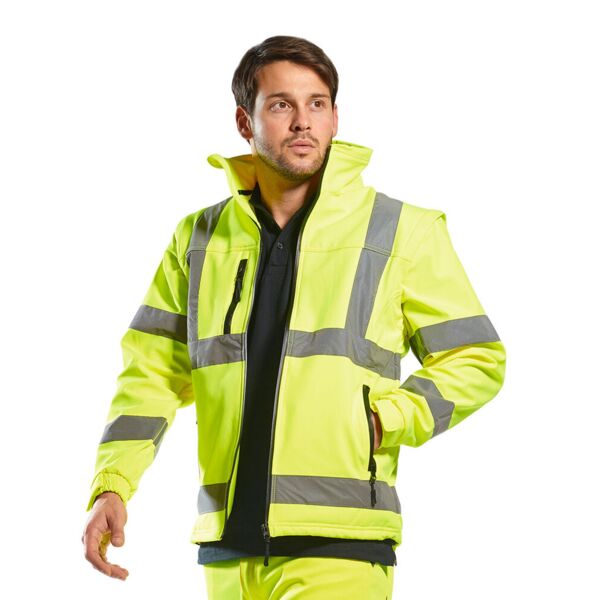 Hi-vis softshell jacket (3L) (S428) Thumbnail