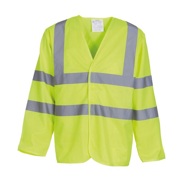 Hi-vis long sleeve waistcoat (HVJ200) Thumbnail