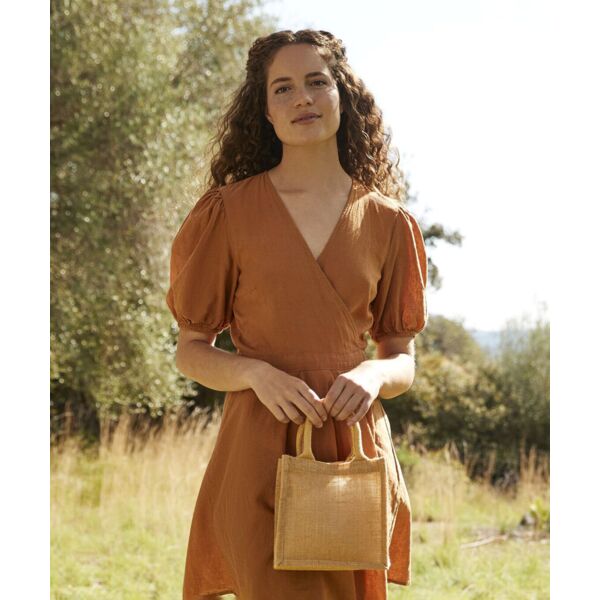 Jute petite gift bag Thumbnail