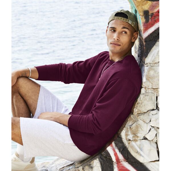 Fruit of the Loom Lightweight Drop Shoulder Sweatshirt Thumbnail