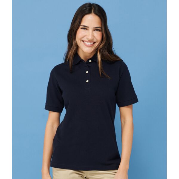 Henbury Ladies Classic Cotton Piqué Polo Shirt Thumbnail