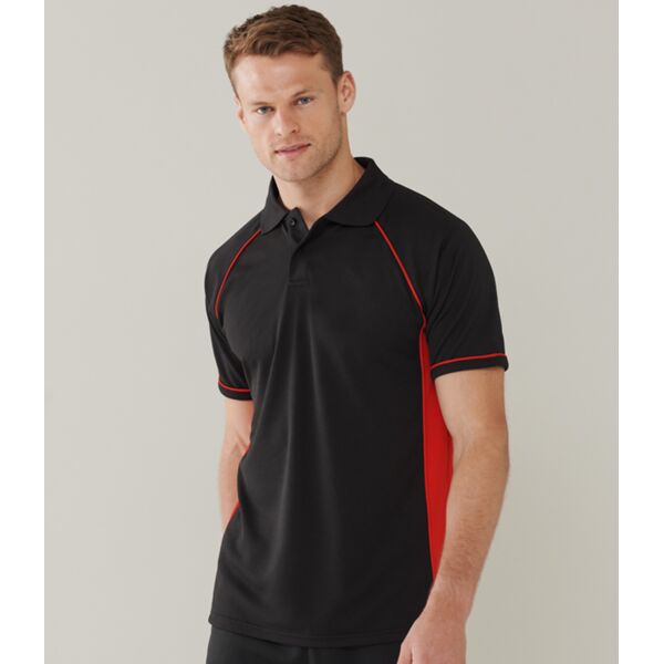 Finden + Hales Performance Panel Polo Shirt Thumbnail