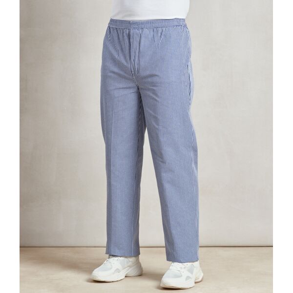 Premier Pull On Chef's Check Trousers Thumbnail
