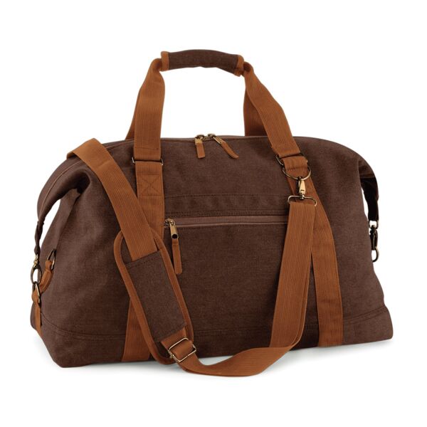 BagBase Vintage Canvas Weekender Thumbnail