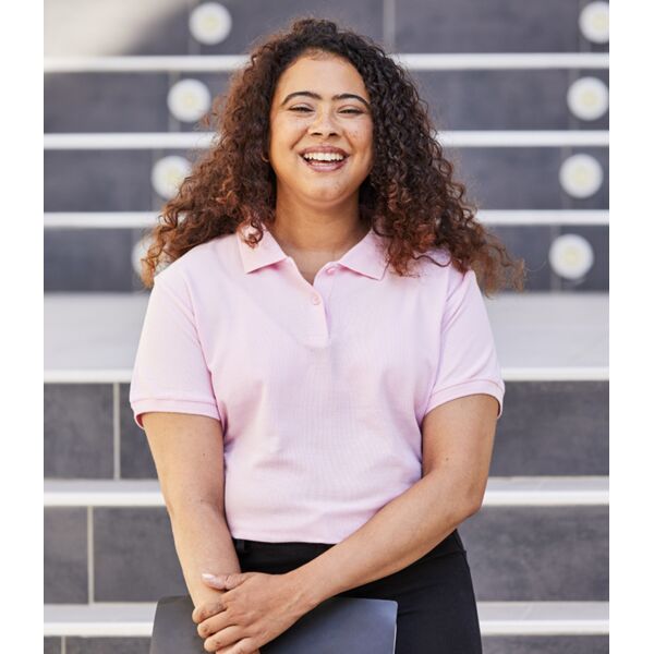 Fruit of the Loom Lady-Fit Premium Cotton Piqué Polo Shirt Thumbnail