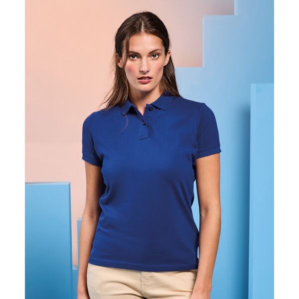 Women’s polycotton blend polo Thumbnail