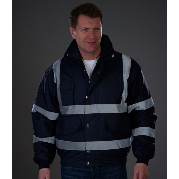 Yoko Hi-Vis Classic Bomber Jacket Thumbnail