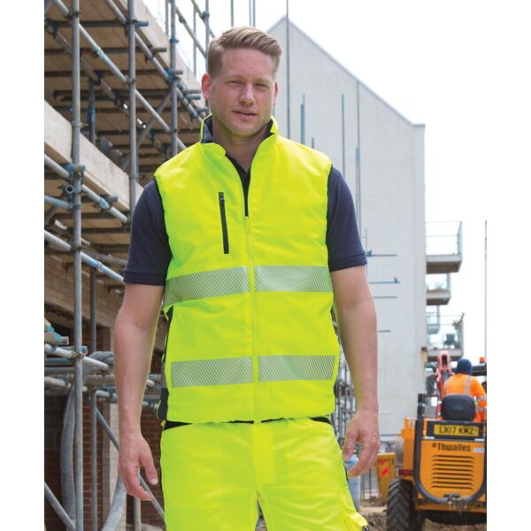 Reversible soft padded gilet Thumbnail