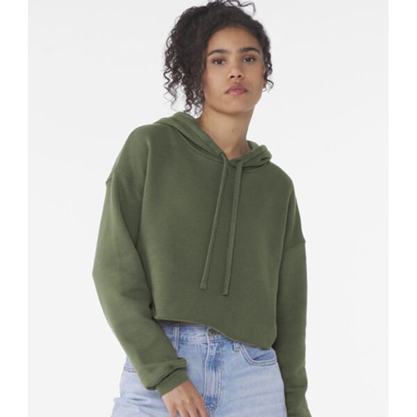 Bella Ladies Cropped Hoodie Thumbnail