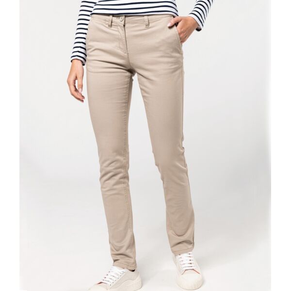 Kariban Ladies Chino Trousers Thumbnail