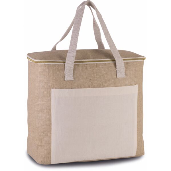 Kimood Large Jute Cool Bag Thumbnail