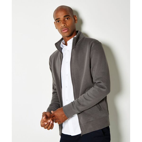 Regular fit zipped sweatshirt Thumbnail