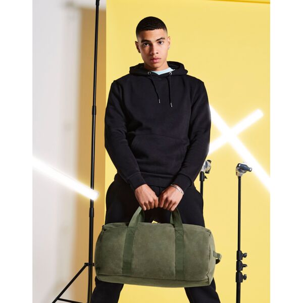 Vintage Canvas Barrel Bag Thumbnail