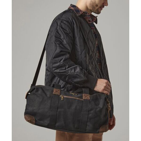 Heritage waxed canvas holdall Thumbnail