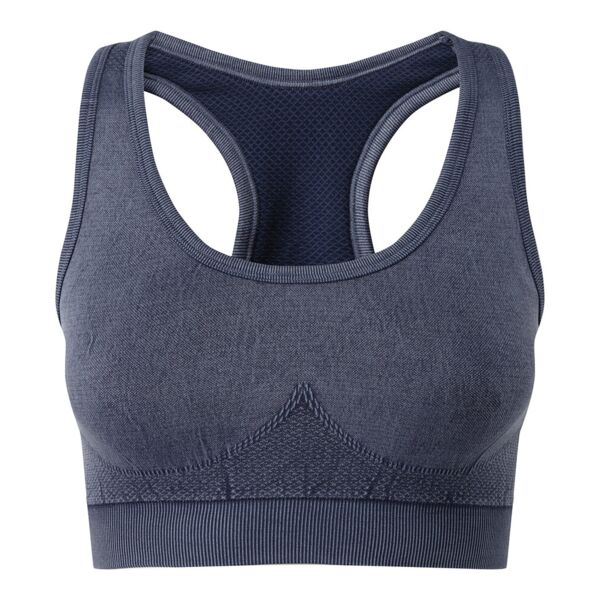 TriDri® seamless '3D fit' multi-sport denim look bra Thumbnail