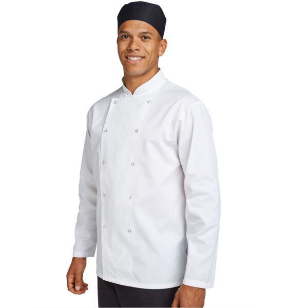 Budget Long Sleeve Chefs Jacket Thumbnail