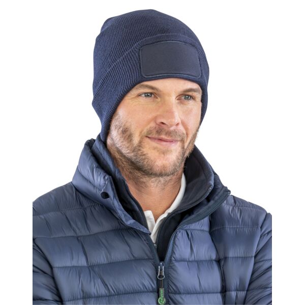 Recycled Double Knit Printers Beanie Thumbnail