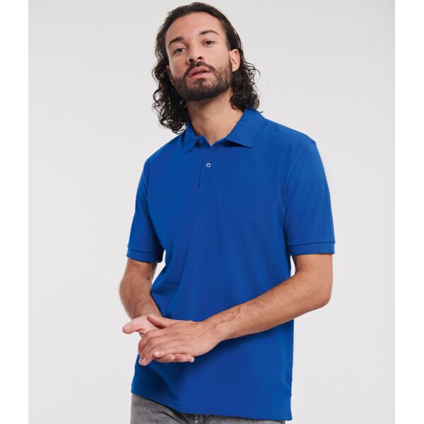 Russell Classic Cotton Piqué Polo Shirt Thumbnail