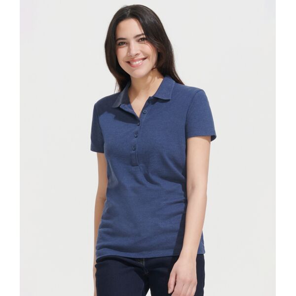 SOL'S Ladies Phoenix Piqué Polo Shirt Thumbnail