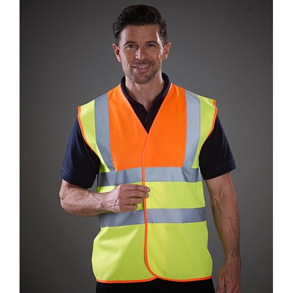 Yoko Hi-Vis Two Band and Braces Waistcoat Thumbnail