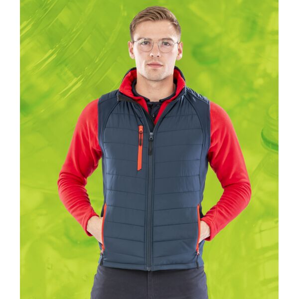 Result Black Compass Padded Gilet Thumbnail