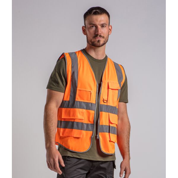 PRO RTX Hi-Vis Executive Waistcoat Thumbnail