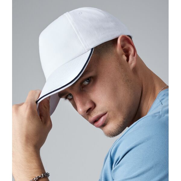 Beechfield Authentic Piped 5 Panel Cap Thumbnail