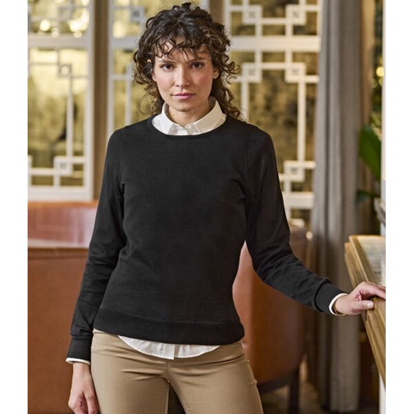 Tee Jays Ladies Crew Neck Sweater Thumbnail