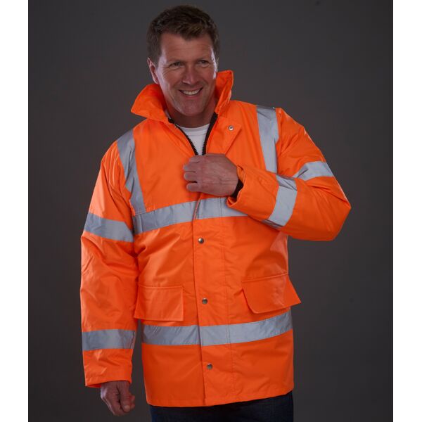 Yoko Hi-Vis Classic Motorway Jacket Thumbnail