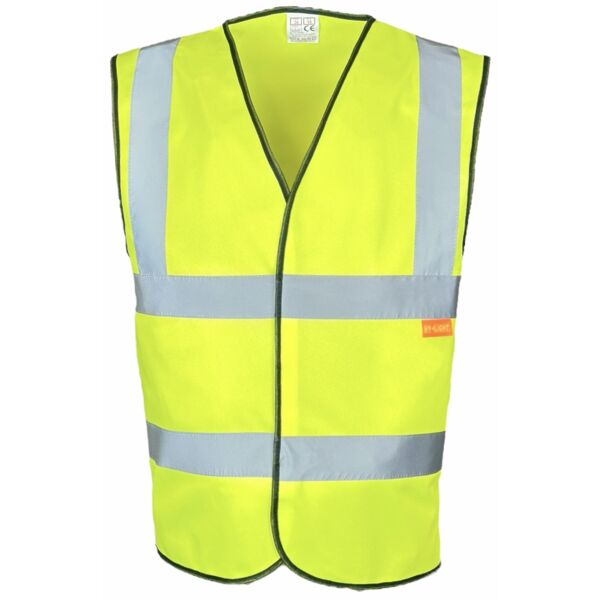 Standard Hi Vis Vest - Printed Left Breast Thumbnail
